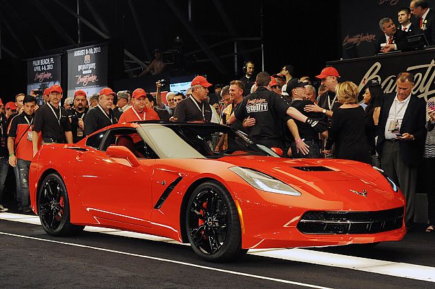 110万美元 首台2014款量产克尔维特拍出天价