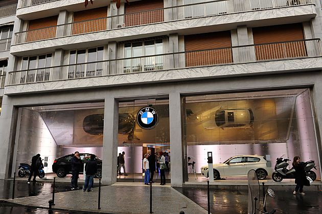 宝马巴黎旗舰店 开启客户零售新体验