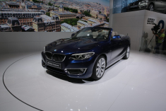 2015款宝马2系敞篷版巴黎车展实拍