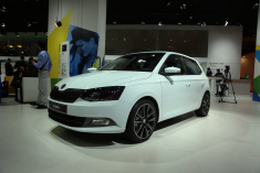 新车实拍新款斯柯达晶锐