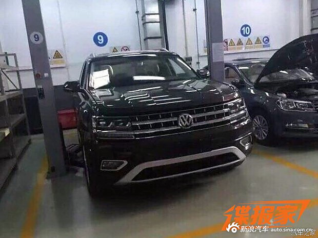 大众teramont国内实车