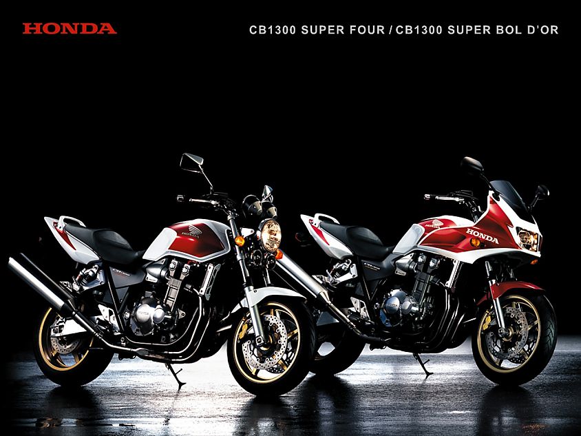 经典重型街车本田CB1300高清组图欣赏