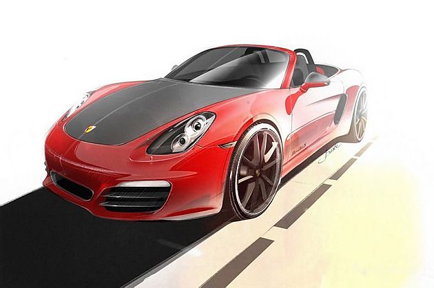 红色7号 2013保时捷Boxster S RED 7