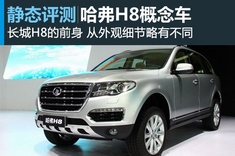 新浪汽车静态评测哈弗H8