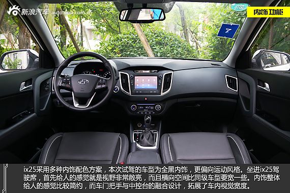 新浪汽车体验试驾北京现代ix25