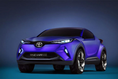 丰田C-HR概念车巴黎车展首发