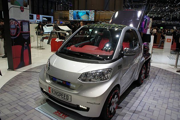 Rinspeed Smart ForTwo概念车日内瓦实拍
