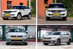 神车遇神车 当陆风X7偶遇众泰SR7