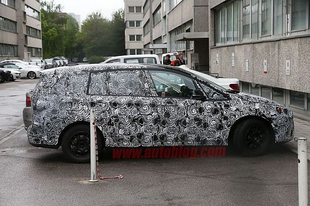 家庭新选择 7座宝马1系GT谍照