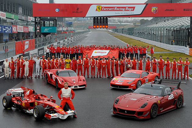 红色的节日 这天的铃鹿赛道属于法拉利