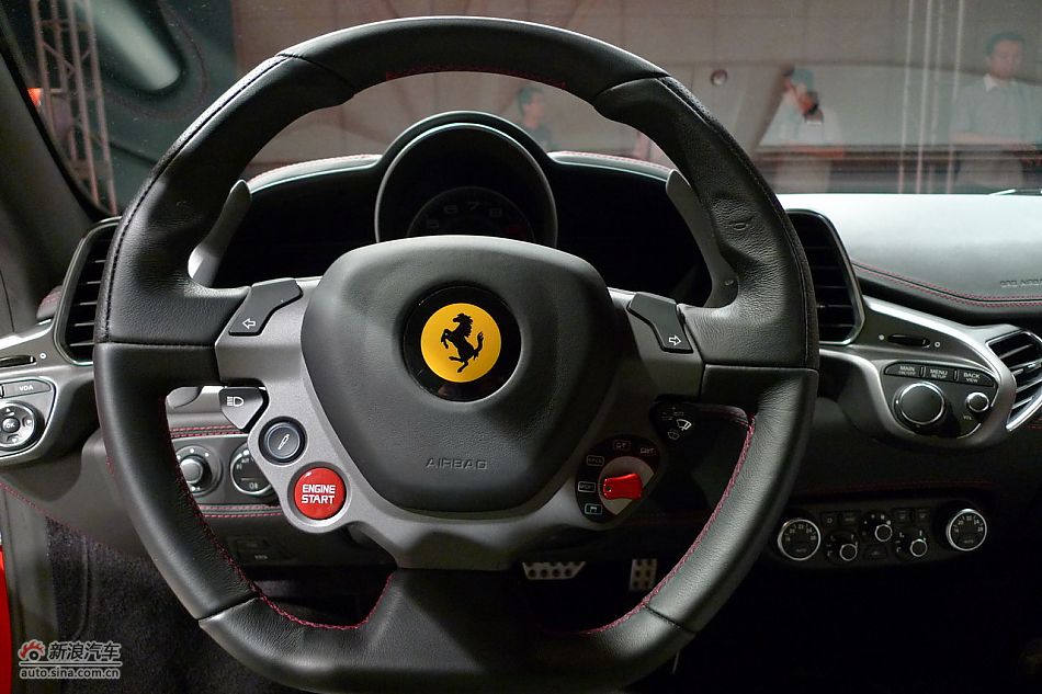 法拉利458italia内饰及细节_458italia外观图片