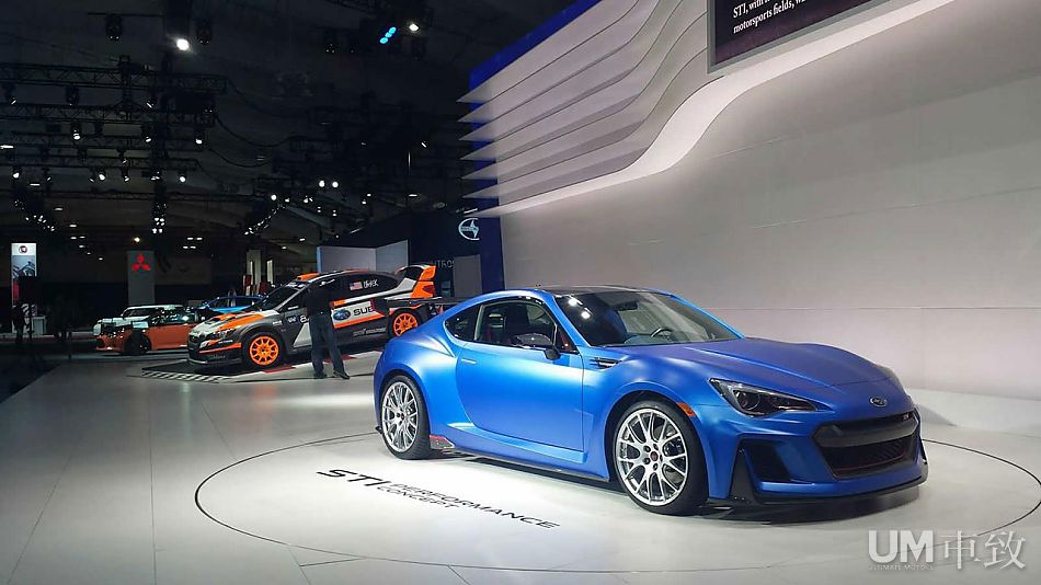 斯巴鲁sti performance概念车