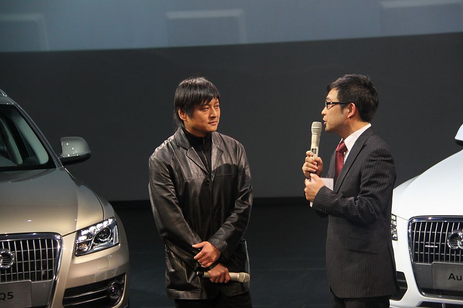 著名导演张扬到场助阵_奥迪Q5活动图片_汽车