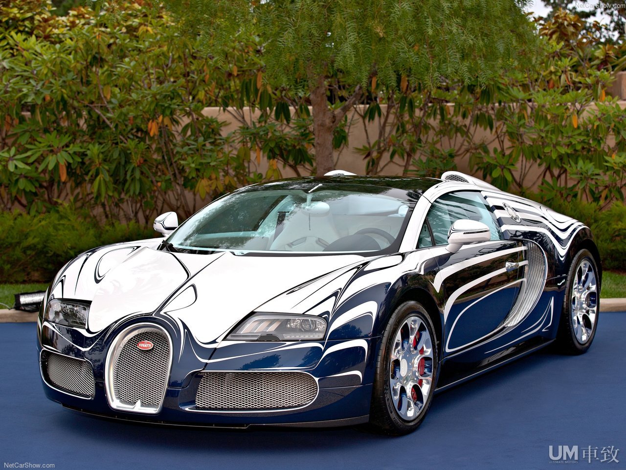 布加迪威航grand sport lor blanc