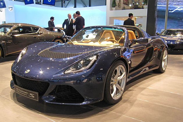 路特斯日内瓦推出Exige S roadster