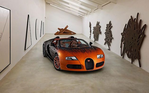 最快的艺术品 布加迪Veyron GS Venet
