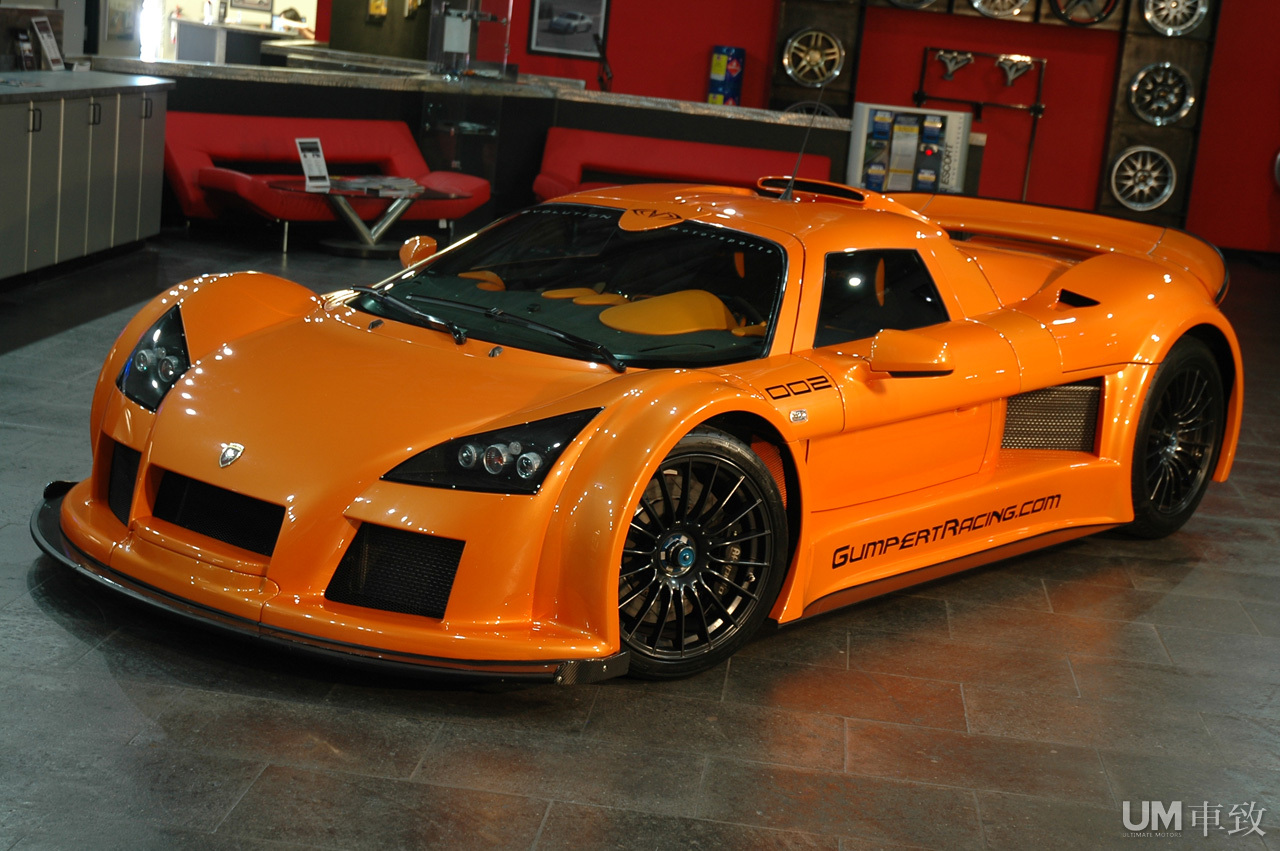 日炙 太阳神gumpert apollo超级跑车