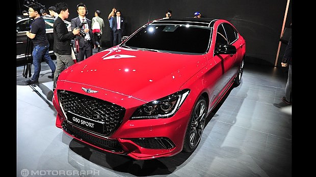 现代Genesis G80运动版发布