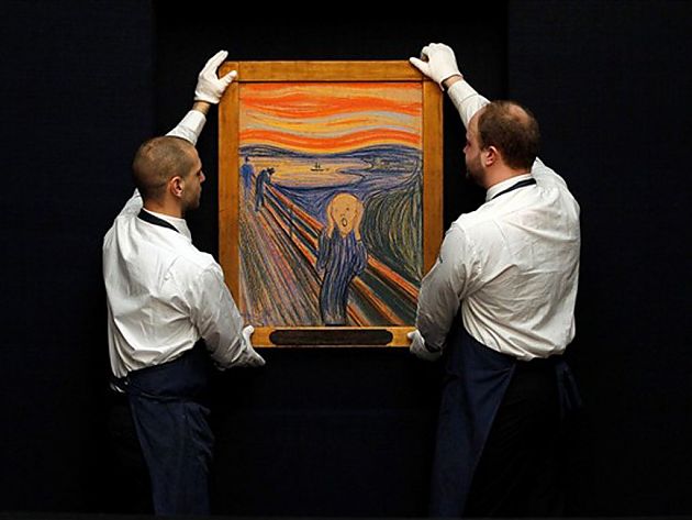 1.199亿美元 蒙克名画《尖叫》拍出最高价