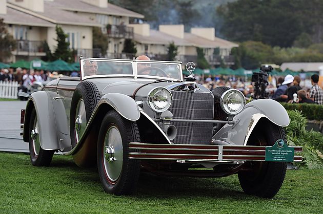 圆石滩最佳出炉 奔驰老爷车成大赢家