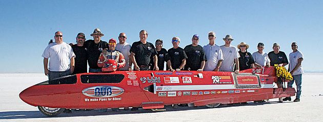 接近600km/h的神速 世界最快摩托车