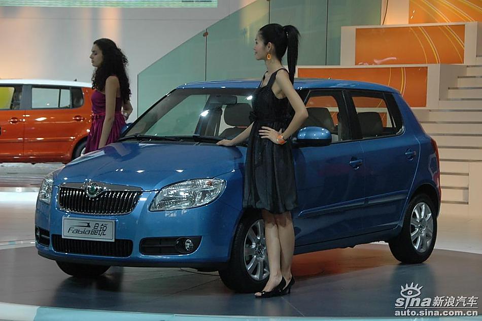 斯柯达fabia晶锐_晶锐车展图图片105268_汽车