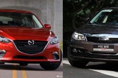 车型相对论 全新马自达3对比观致3