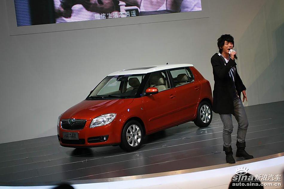 斯柯达Fabia晶锐_晶锐车展图图片105276_汽