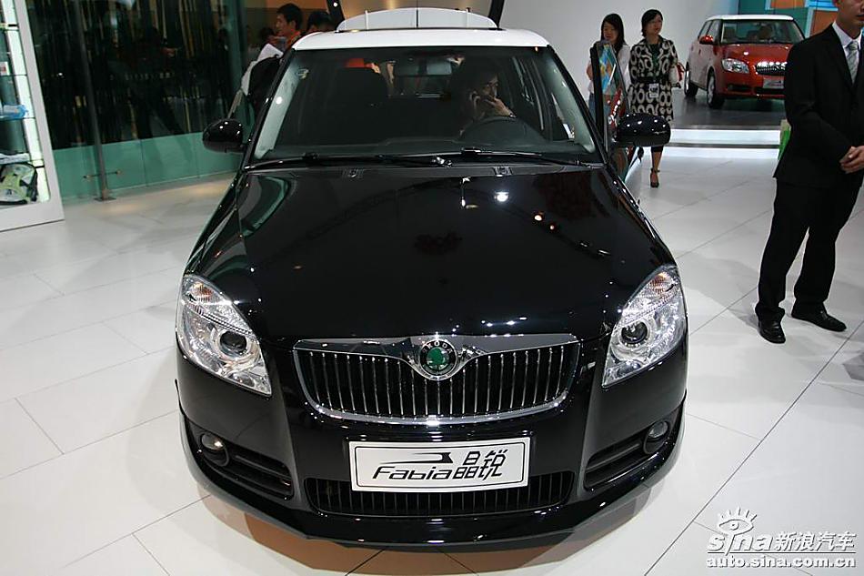 斯柯达fabia晶锐_晶锐车展图片105279