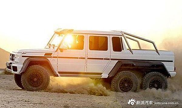 花600万买了辆6轮大奔竟被强行贴反光条