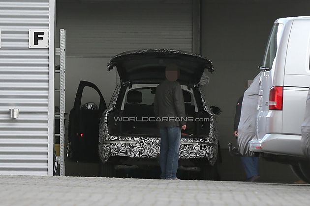 下一代奥迪Q7纽伯格林测试谍照曝光