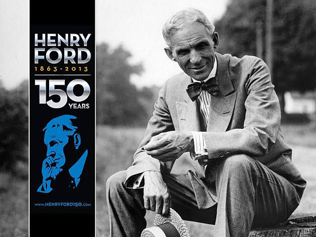 让地球骑上更快的马 亨利福特诞生150周年