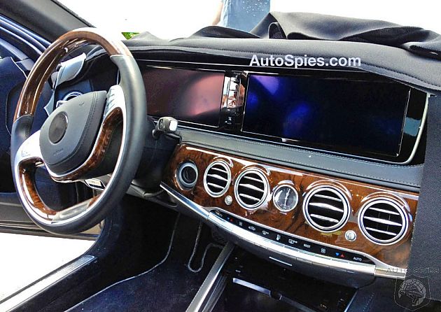 科技为先 新一代奔驰S级内饰谍照曝光