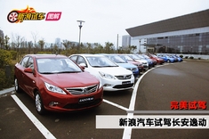 完美试驾新浪试驾长安逸动