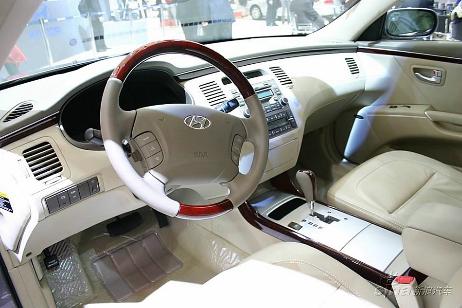 现代azera_雅尊内饰图片_汽车图库