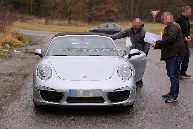 复古时尚 保时捷911 Targa无伪谍照