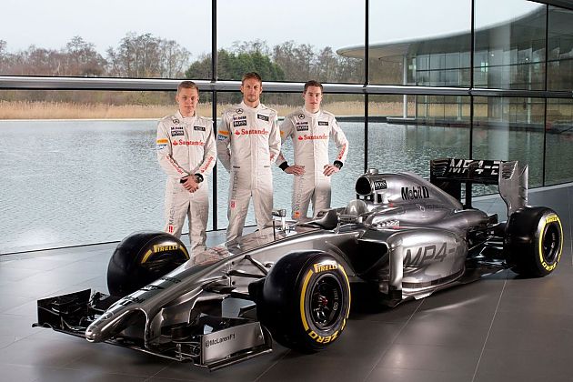 F1迈凯伦新赛车发布 涡轮增压MP4-29