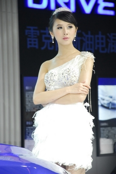 2011重庆车展美女模特图