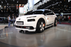 雪铁龙C4 Cactus Airflow概念车实拍