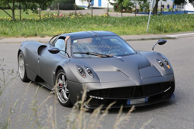 帕加尼Huayra纽博格林版谍照首曝