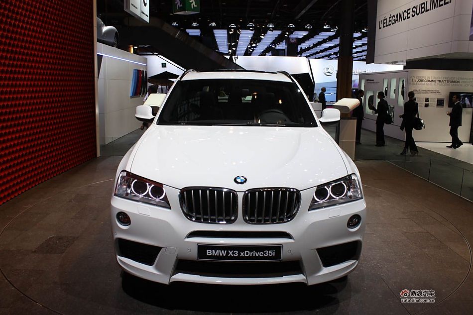 宝马新一代x3_宝马x3车展图图片3945683
