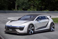 插电混动钢炮 高尔夫GTE Sport概念车