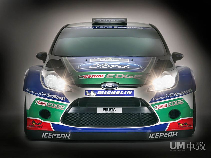 福特嘉年华RS新配色 出战2012赛季WRC(4\/9)