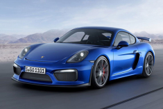 保时捷发布Cayman GT4官图