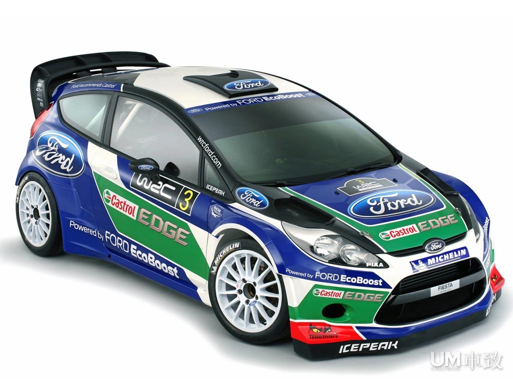 福特嘉年华rs新配色+出战2012赛季wrc
