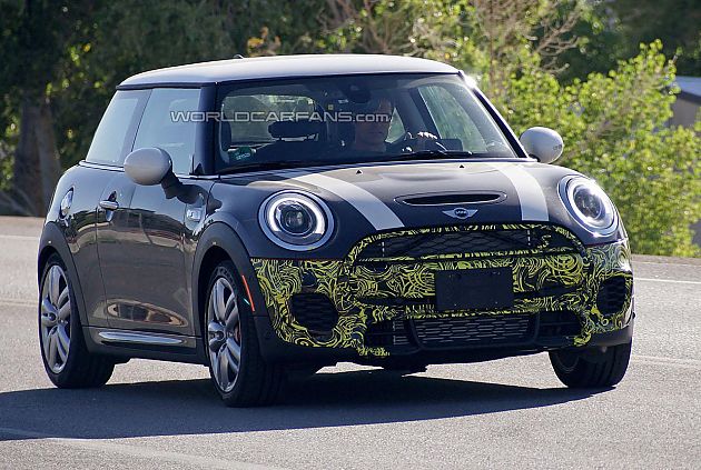 2015款MINI Cooper JCW谍照曝光