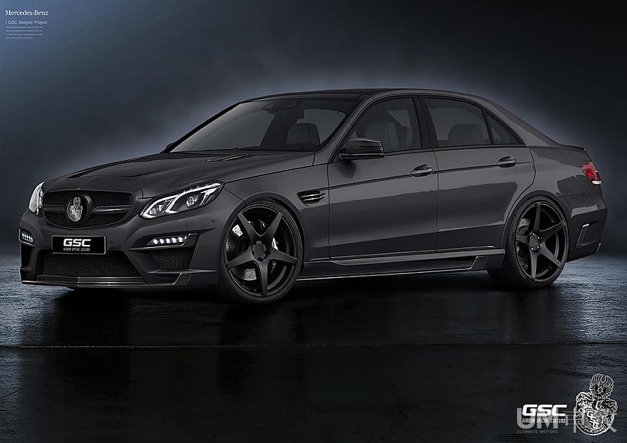 GSC发布新奔驰E级改装效果图