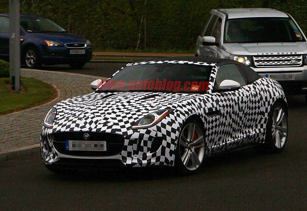 来之不易 捷豹F-Type Coupe谍照全新出炉