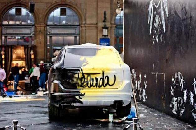 沃尔沃XC60也玩艺术车