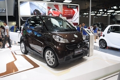 2013成都车展新车实拍：smart fortwo巧克力版